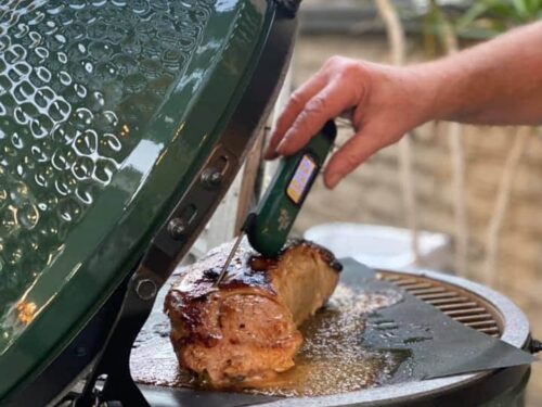 Pork loin big green egg outlet indirect