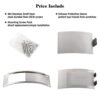 Green Egg Replacement Parts Stainless Draft Door Fits for Medium & Large Big Green Egg Grill Kamado Accessories with Punched MESH Panel Easily Adjusted Egg Bottom Vent Replacement - Image 6